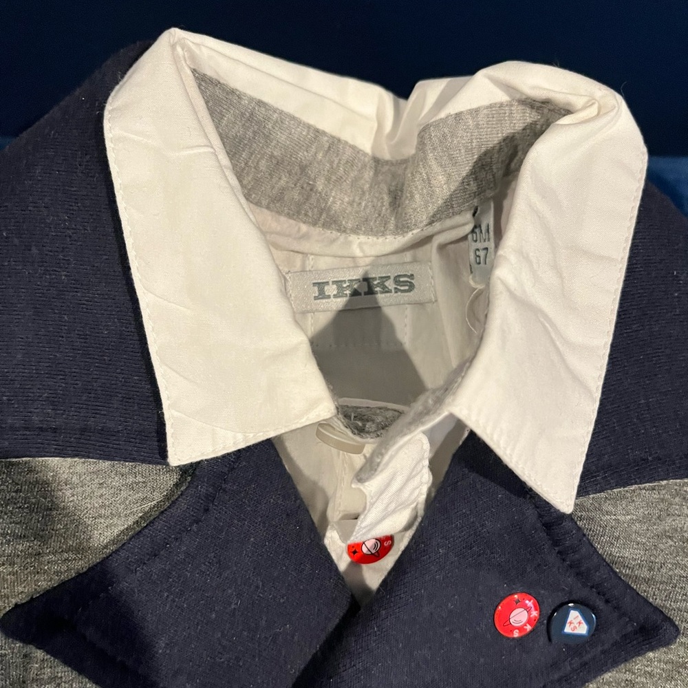 Warm blazer, button down shirt and jeans for 6 month old baby adorable brand new